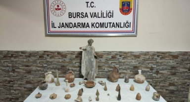 Bursa’da tarihi eser operasyonu