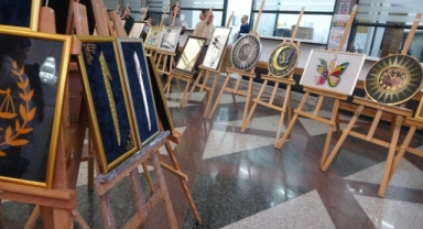 Bursa'da yükümlülerin el becerileri sergilendi