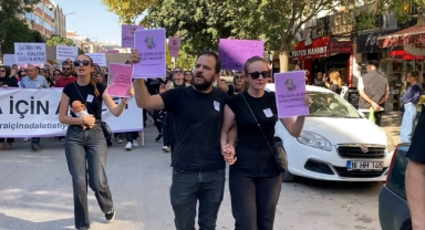 İnegöl'de Berra için adalet yürüyüşü düzenlendi