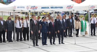 İnegöl'ün düşman işgalinden kurtuluş töreni düzenlendi