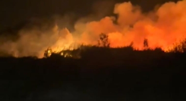 İznik’te korkutan yangın