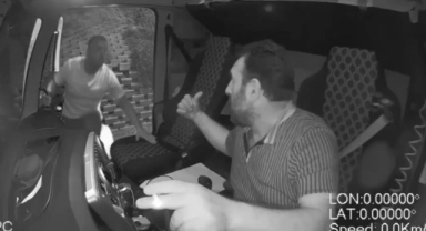 Kaza sonrası tır şoförüne saldıran şüpheli tutuklandı