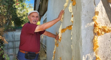 Maden ocağı'nın çalışmaları evi ikiye böldü