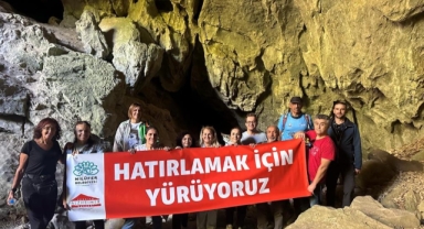 Mysia yolları'nda unutmamak için yürüdüler