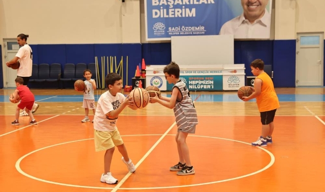 Nilüfer'de kış spor okulları başladı