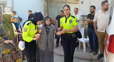 Şehit polis müdürünün annesi hastaneye kaldırıldı