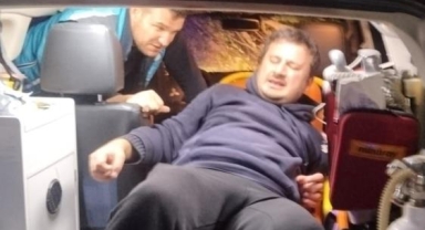 Uludağ’da mahsur kalan vatandaş kurtarıldı