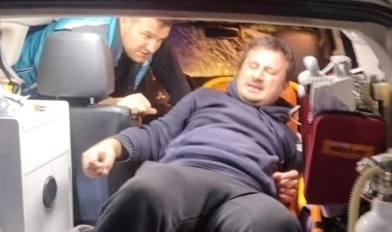 Uludağ’da mahsur kalan vatandaş kurtarıldı