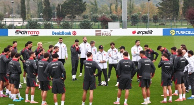 A Milli Takım hazırlıklarını sürdürdü