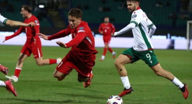 A Milliler Bulgaristan'a gol oldu yağdı