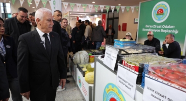 Başkan Bozbey Bursa Tarım Fuarı’nı ziyaret etti