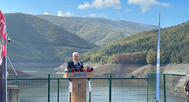 Başkan Bozbey Doğancı Barajı'nda konuştu