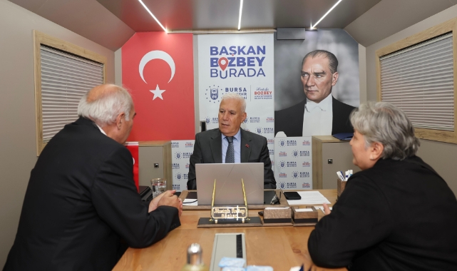 Başkan Bozbey Kestel'de vatandaşlarla buluştu
