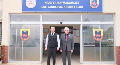 Başkan Özdemir’den Üsteğmen Önderışık’a ziyaret