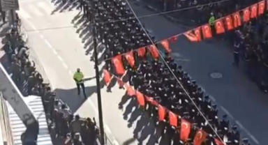 Bursa'da gurur veren görüntüler