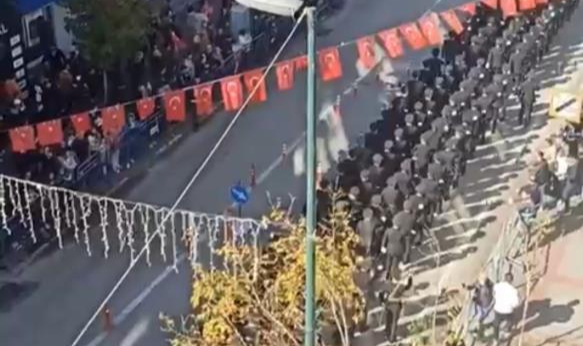 Bursa'da gurur veren görüntüler