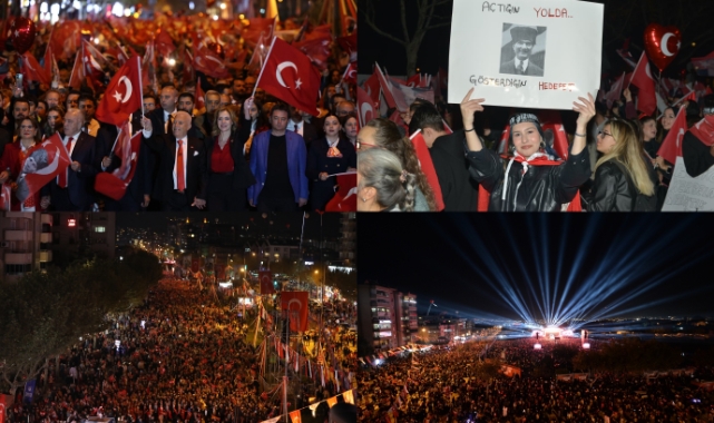 Bursa tek yürek Yaşasın Cumhuriyet