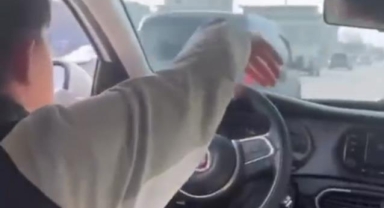 Bursa'da trafikte tehlikeli 'makas'