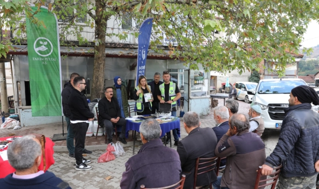 Bursa'da üreticiye bilimsel destek