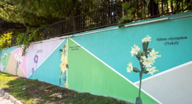 Bursa'nın hazineleri duvarları güzelleştiriyor