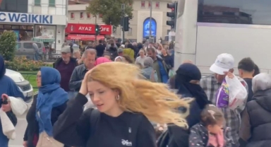 Bursalılar ayakta durmakta zorlandı