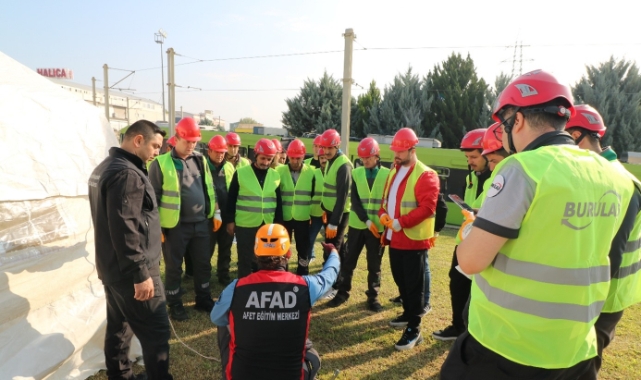 BURULAŞ, afetlere hazırlıkta gücünü artırıyor