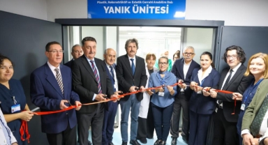 BUÜ Hastanesi'nin yenilenen Yanık Ünitesi hizmete açıldı