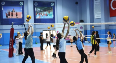 Büyükşehir kış spor okulları başladı