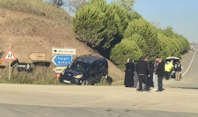 Çarpışmanın etkisiyle kanala uçtu