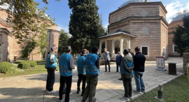 Denetimli serbestlik yükümlüleri Muradiye Külliyesi'nde