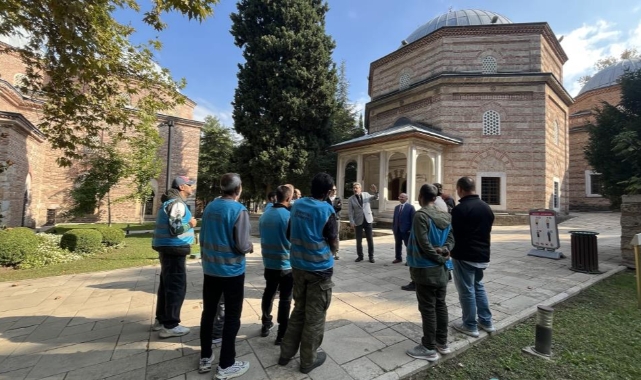 Denetimli serbestlik yükümlüleri Muradiye Külliyesi'nde