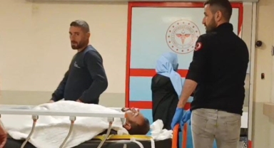 Elektrik direğinden düşen 2 tekniker yaralandı