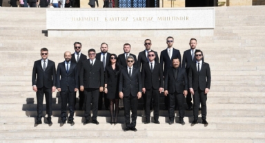 GESİAD'dan Anıtkabir'e ziyaret