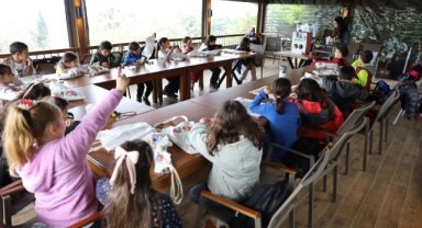 Minik kaşifler Leylek Göl Evi’nde