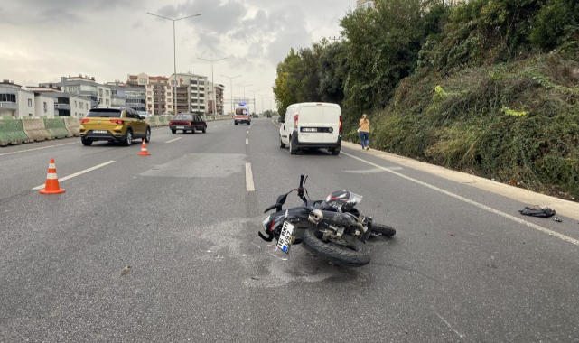 Mudanya’da trafik kazası : 1 yaralı