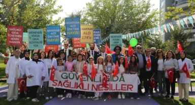 Nilüfer'de sağlıklı nesiller için 'Gıda Şenliği' düzenlendi