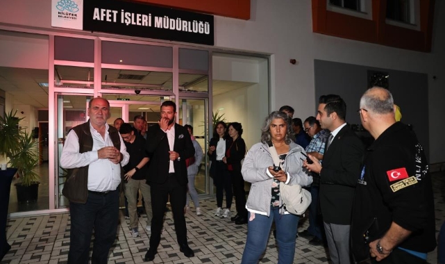 Nilüfer'den afetlere karşı eğitim seferberliği