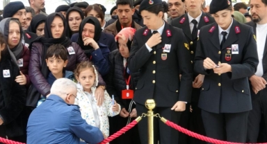 Bursa'da Şehide son görev