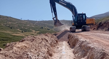 Uludağ’ın içme suyu hattı yenilendi