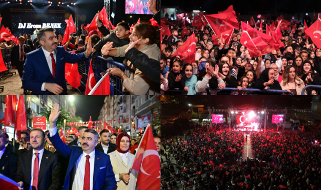 Yıldırım'da 29 Ekim büyük coşkuyla kutlandı