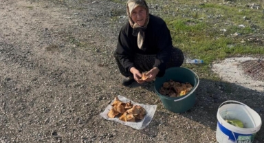 Bursa'da iki yaşlı kadın gençlere taş çıkartıyor