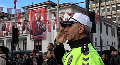 Bursa'da saat 09:05'te hayat durdu!