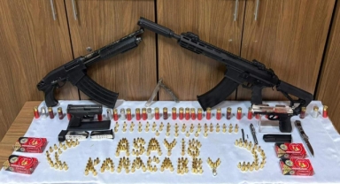 Karacabey'de silah satıcılarına operasyon