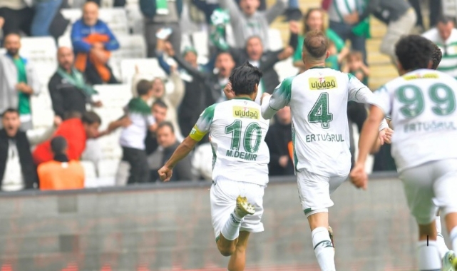 Bursaspor uzatmada 3 puanı kaptı