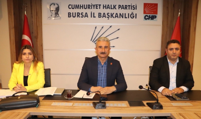 CHP Bursa İl Yönetiminde görev dağılımı yapıldı