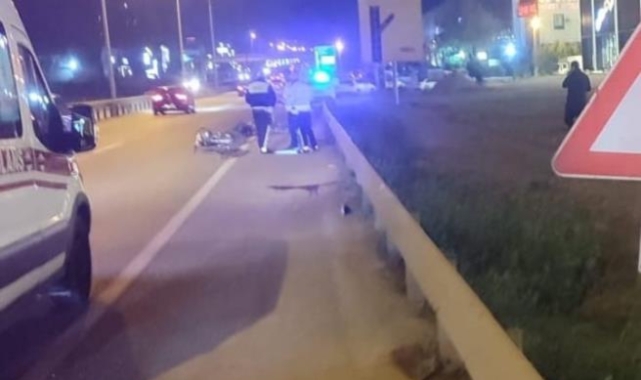 İnegöl'de motosikletler çarpıştı: 1'i ağır 6 yaralı