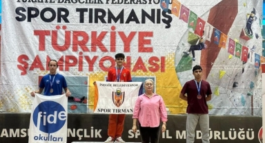 İnegöl'lü sporculardan spor tırmanışta Türkiye dereceleri