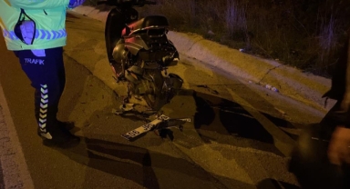 Mudanya'da alkollü sürücü Motosiklete çarpıp kaçtı