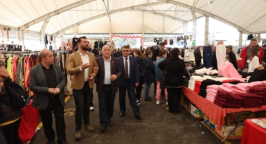 Nilüfer’in 7’nci giyim pazarı açıldı