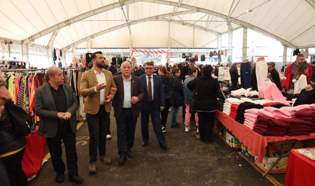 Nilüfer’in 7’nci giyim pazarı açıldı